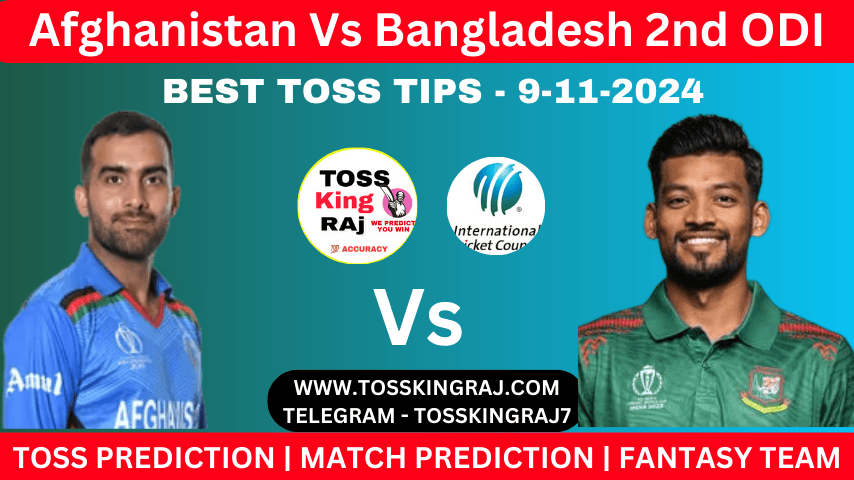 Afghanistan Vs Bangladesh, AFG Vs BAN 2024, 2nd ODI Today Match Prediction