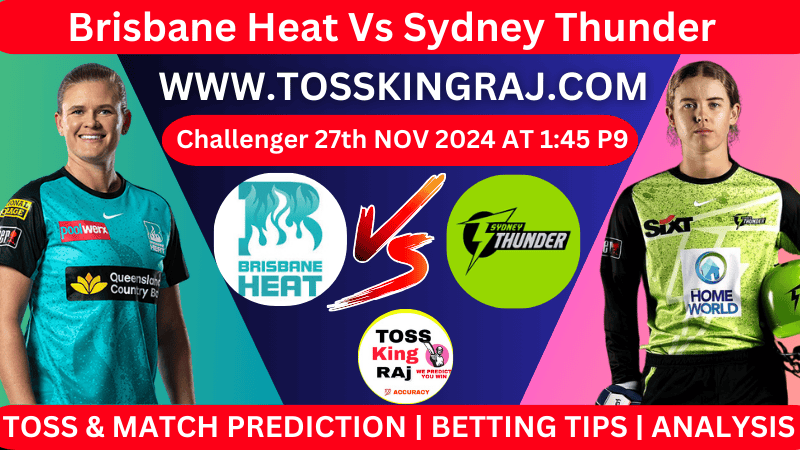 BH W Vs ST W T20 Toss and Match Prediction for Challenger The WBBL 2024