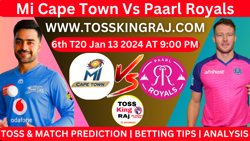 MICT Vs PR 6th SA T20 Toss and Match Prediction Today 2024