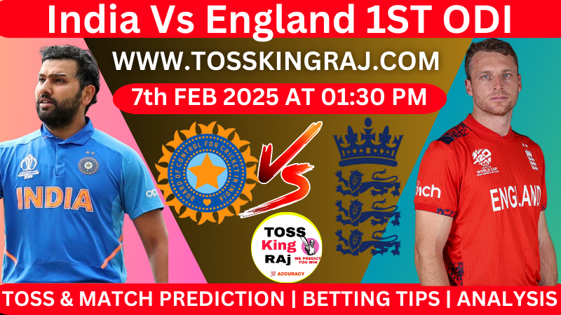 IND Vs ENG 1st ODI T20 Toss and Match Prediction Today 2025