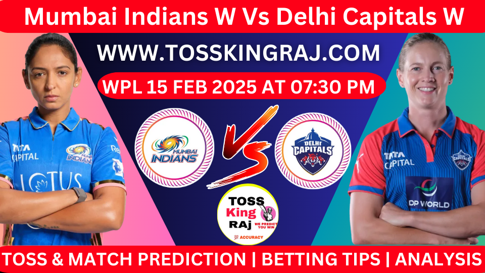 MI W VS DC W 2nd WPL Toss and Match Prediction Today 2025