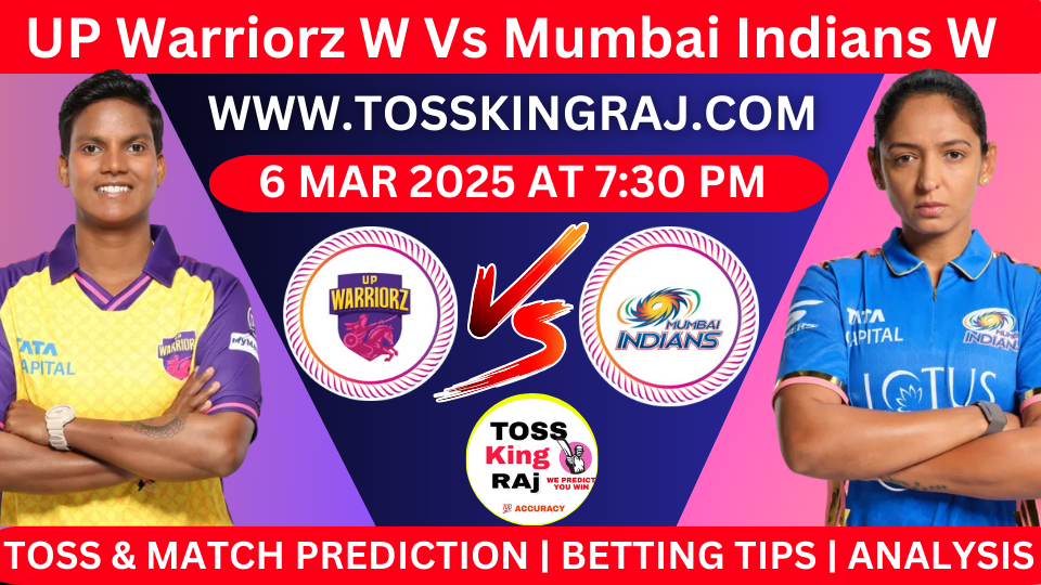 UP W Vs MI W 16th WPL Toss and Match Prediction Today 2025 100% Sure